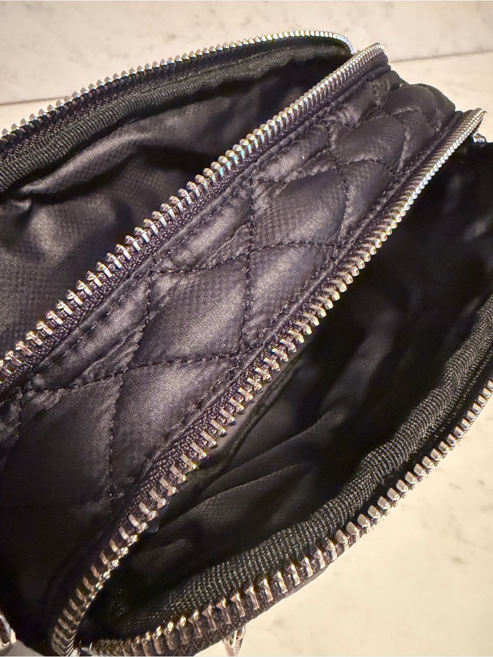 MZ WALLACE MINI Crosby Nylon Crossbody Purse - Black - Picture 5 of 5